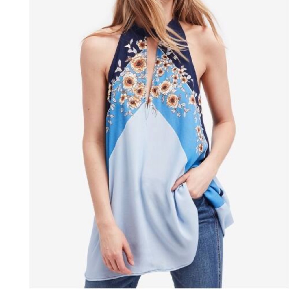 Free People hobo sleeveless top xs